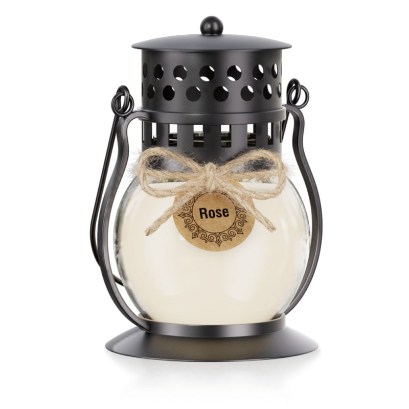 Small horse lantern candle